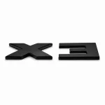 Emblema X3 negro para portón trasero de BMW estilo M Lite