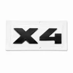 Emblema X4 negro brillo para portón trasero de BMW estilo M Lite