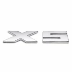 Emblema X5 cromado para portón trasero de BMW estilo M Lite