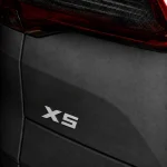 Emblema X5 cromado para portón trasero de BMW estilo M Lite