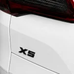 Emblema X5 negro para portón trasero de BMW estilo M Lite