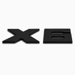 Emblema X6 negro para portón trasero de BMW estilo M Lite