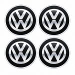 Tapa bujes con logo Volkswagen para centro de llantas de 60 mm
