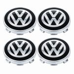 Tapa bujes con logo Volkswagen para centro de llantas de 60 mm