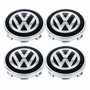 Tapa bujes con logo Volkswagen para centro de llantas de 60 mm