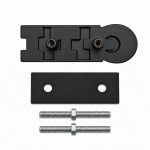 Emblema GTI cromado para parrilla delantera de VW Golf 5, 6, 7 y Polo IV, V, VI.