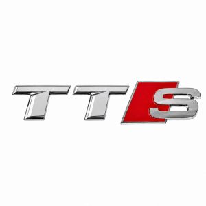 Emblema TTS cromado para maletero de coche Audi TTS 8S y otros modelos.