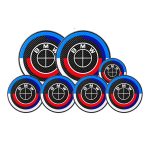Pack de emblemas 50 Aniversario con acabado en carbono para BMW Serie 3 E36 coupé, berlina y compact.