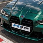 Kit de insignias conmemorativas 50 Aniversario en fibra de carbono negra para BMW M3 G80.